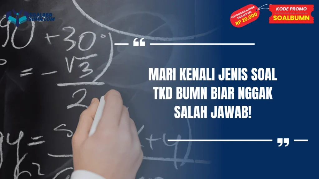 jenis soal tkd bumn