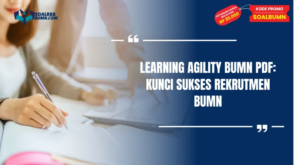 Learning agility BUMN pdf