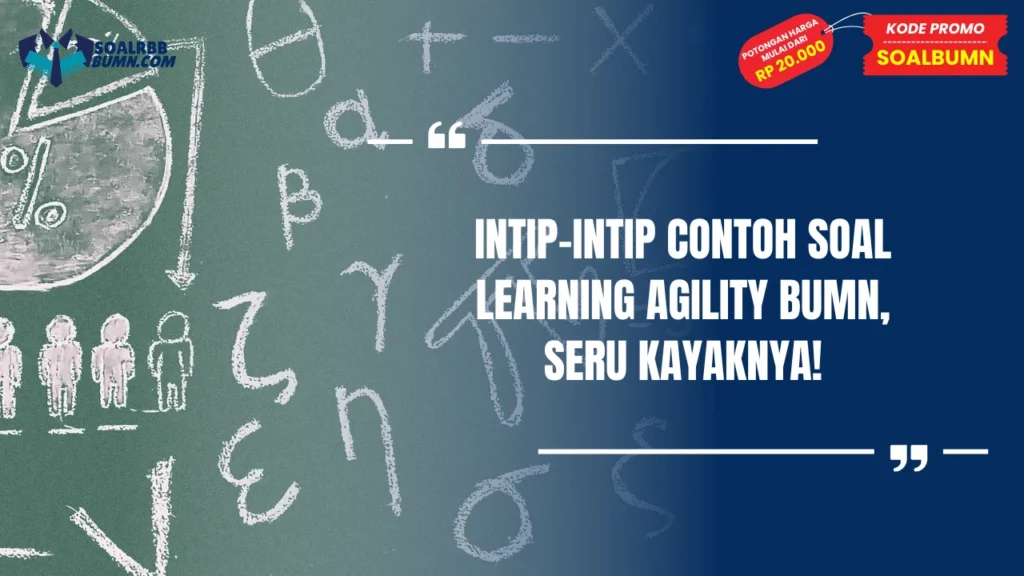 contoh soal learning agility